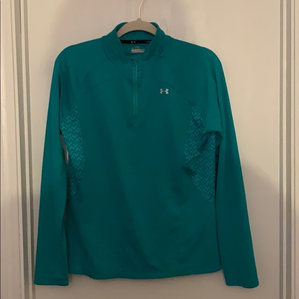Under Armour Teal Quarter Zip